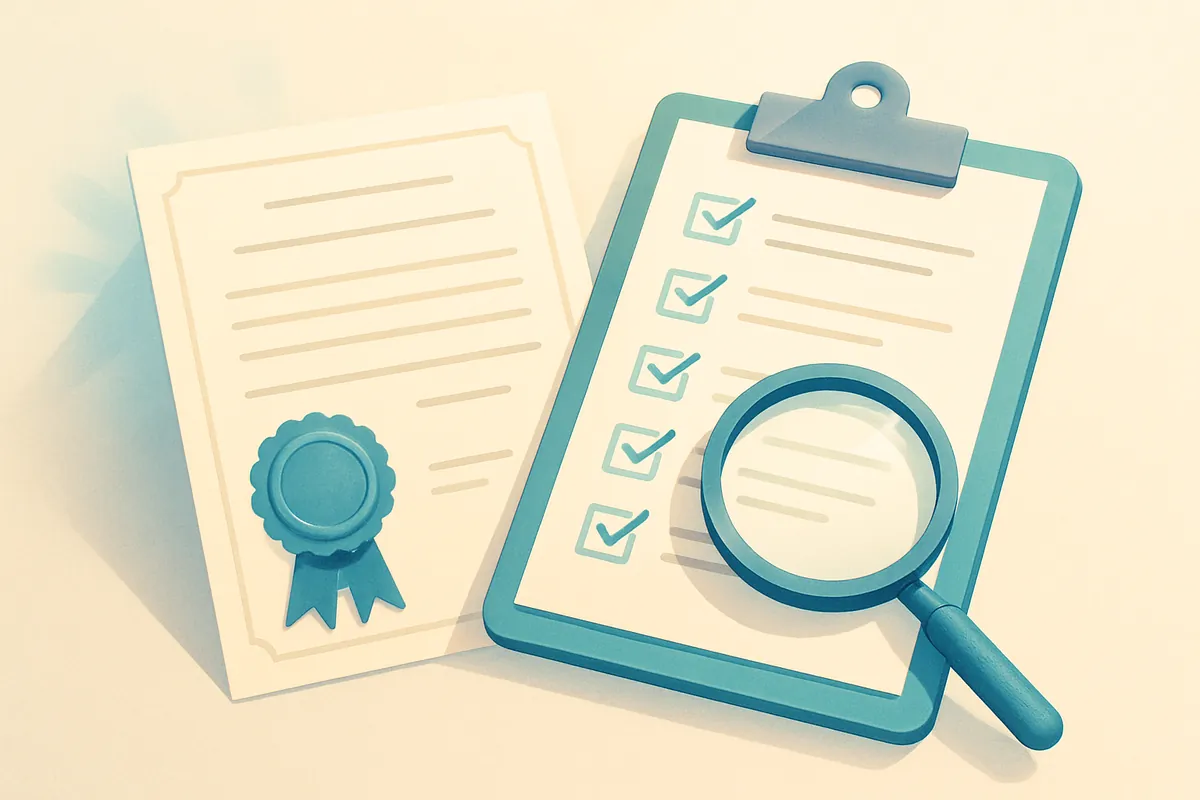 Reviewing behavioral health accreditation credentials
