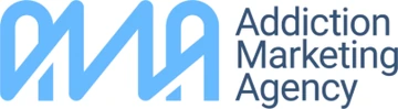 The old AMA logo: a blue hand-script wordmark