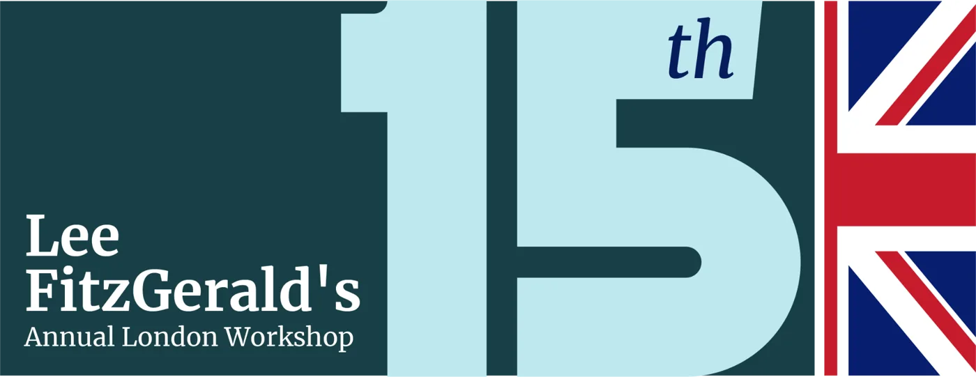 Workshop logo, teal colourway
