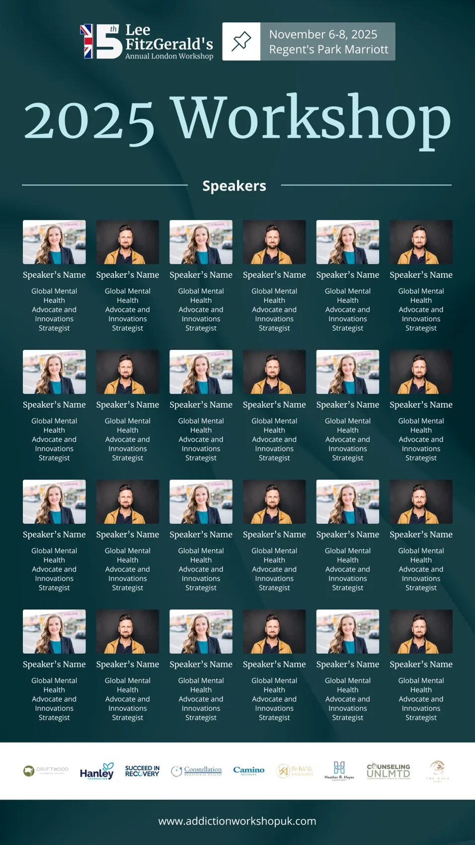 2025 Workshop speaker poster