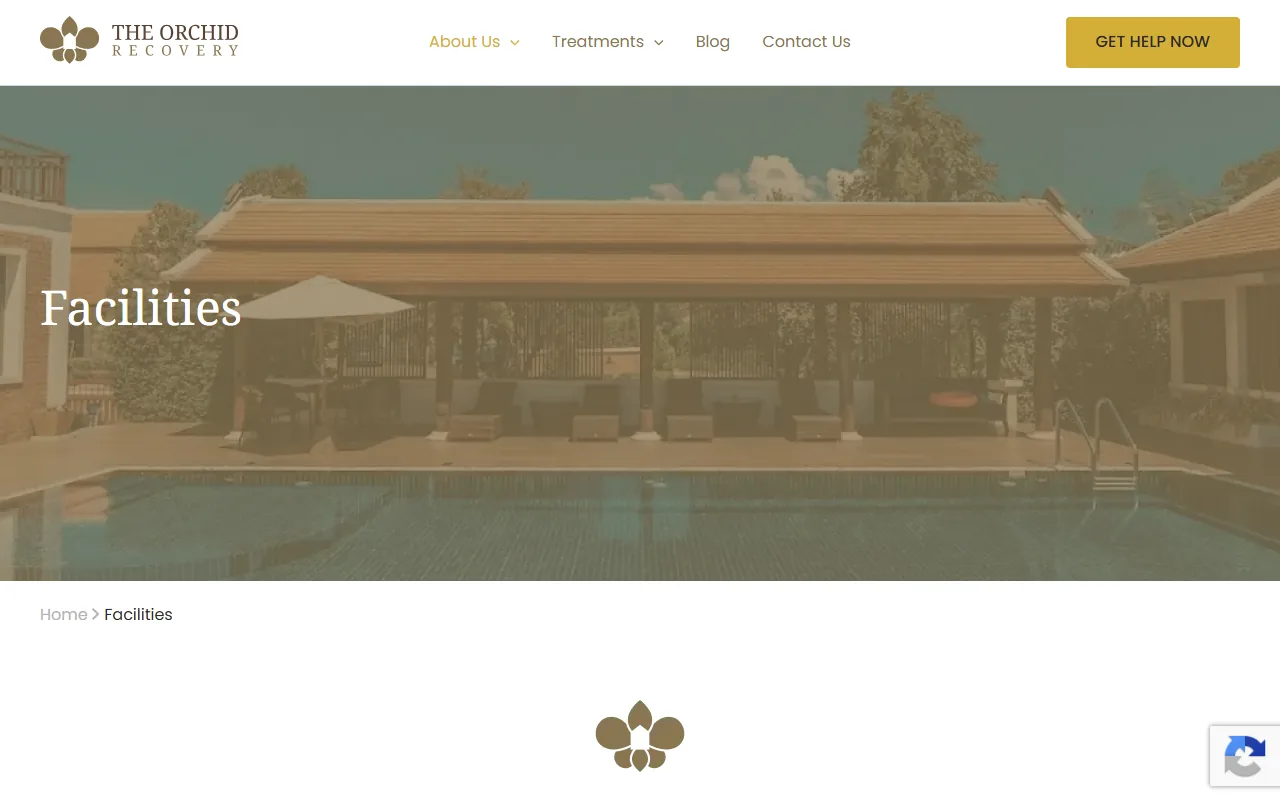 Orchid Recovery facilities page