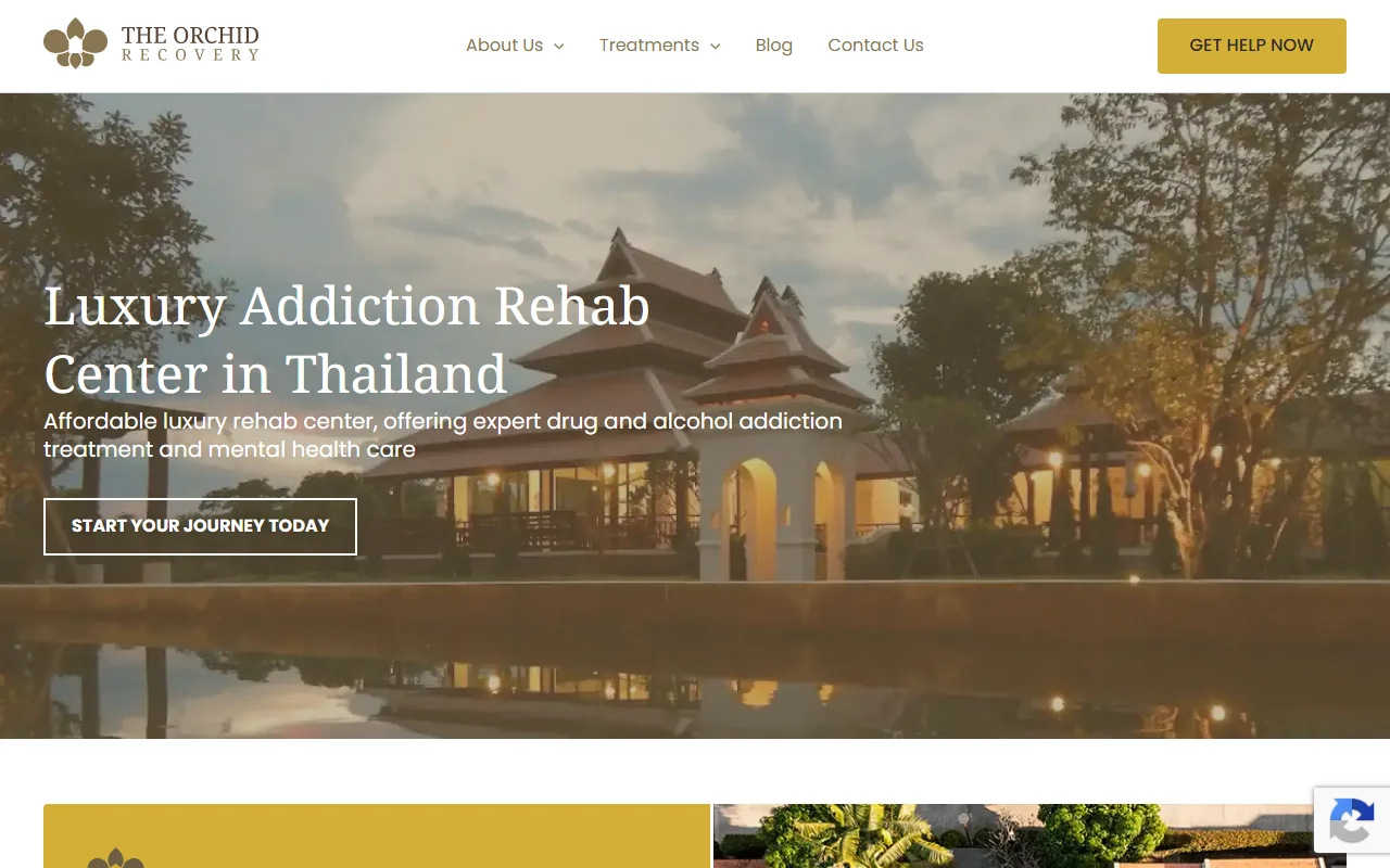 Orchid Recovery Thailand branding case study