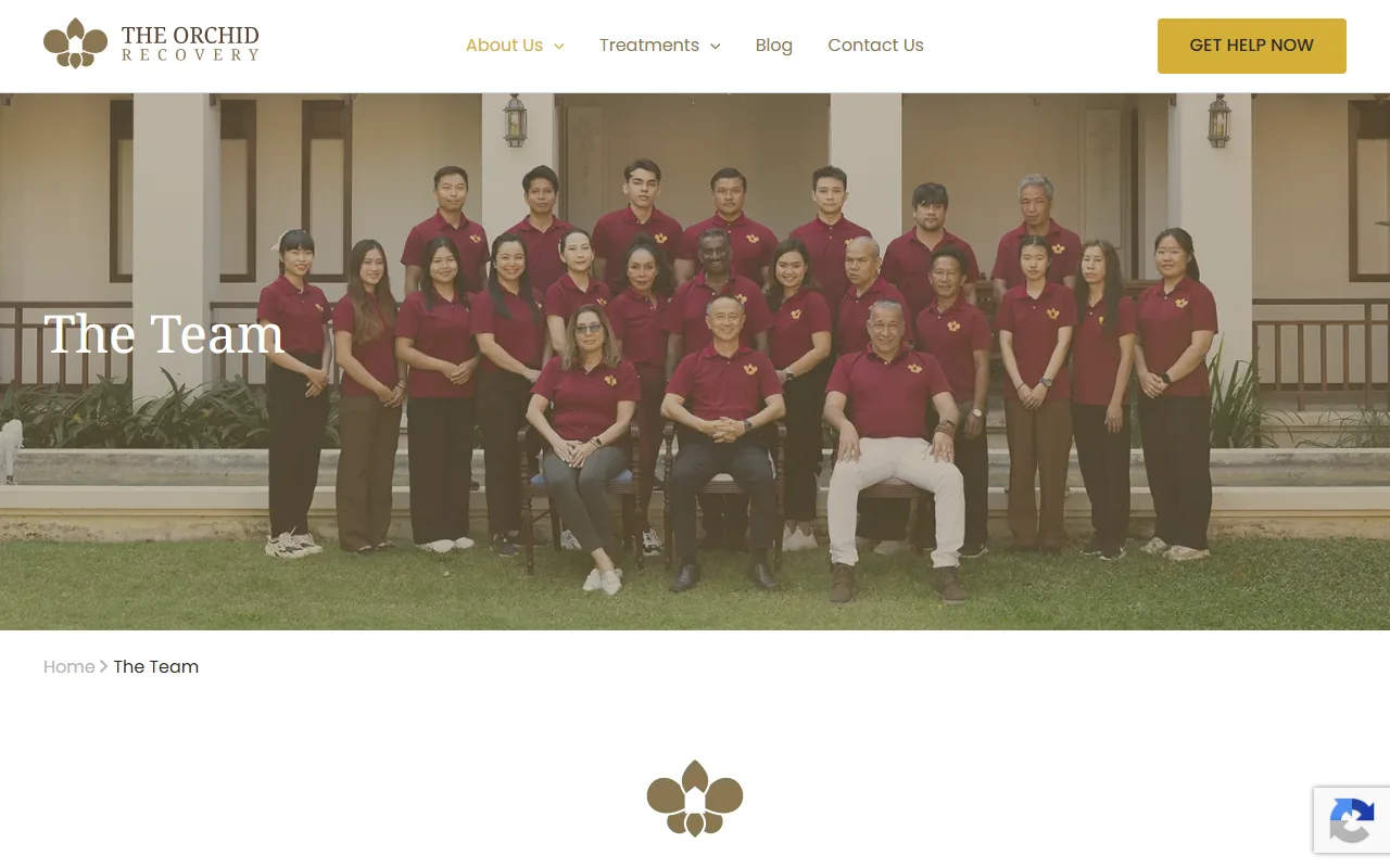Orchid Recovery team page