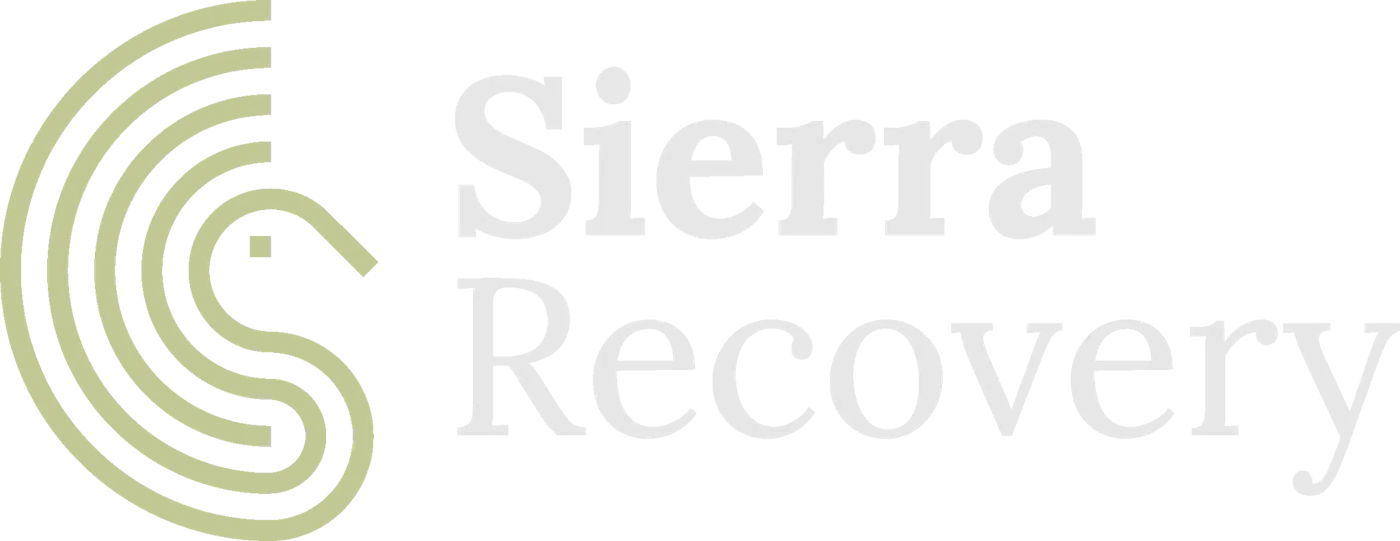 Sierra Recovery logo in olive sage