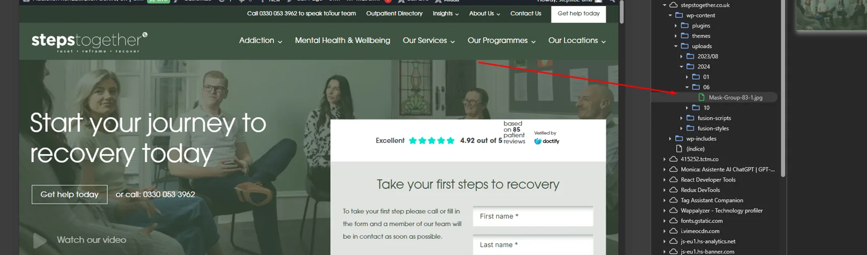 Steps Together branding case study